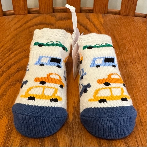 ๐ 6/$60, NWT, Mudpie, 0-12 months, Socks, One Pair, Car Theme - Picture 2 of 5